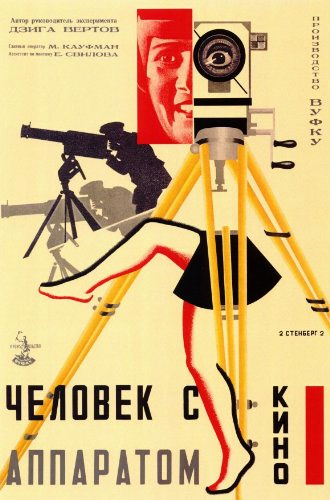 man with a movie camera